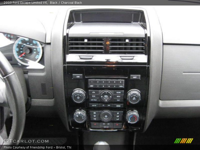 Black / Charcoal Black 2010 Ford Escape Limited V6