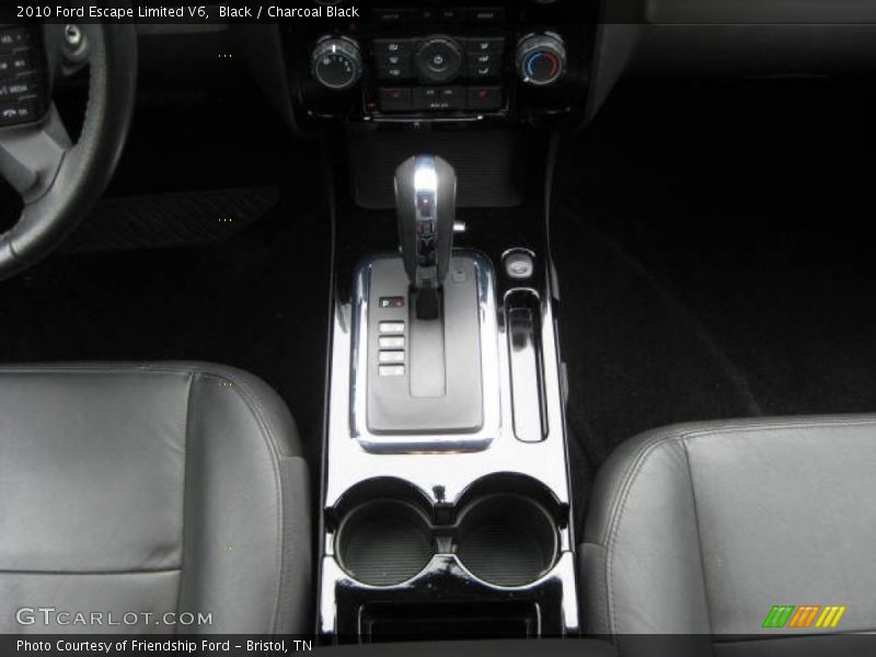 Black / Charcoal Black 2010 Ford Escape Limited V6