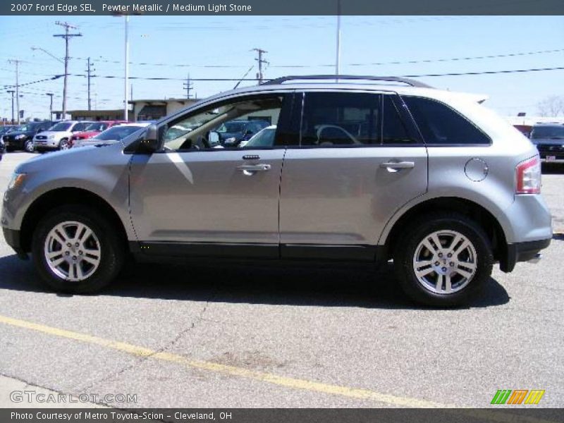 Pewter Metallic / Medium Light Stone 2007 Ford Edge SEL