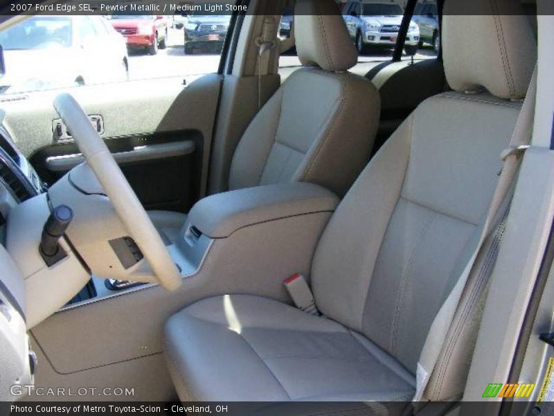 Pewter Metallic / Medium Light Stone 2007 Ford Edge SEL