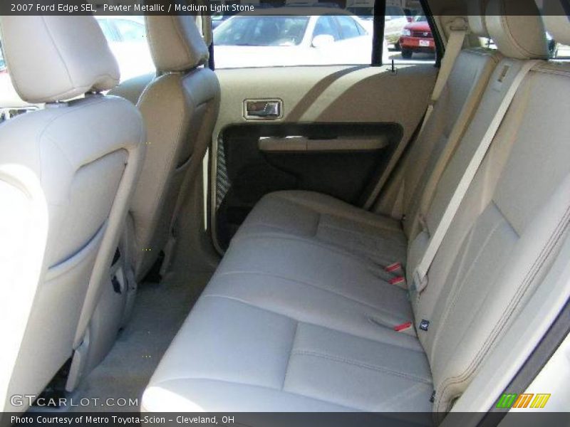 Pewter Metallic / Medium Light Stone 2007 Ford Edge SEL