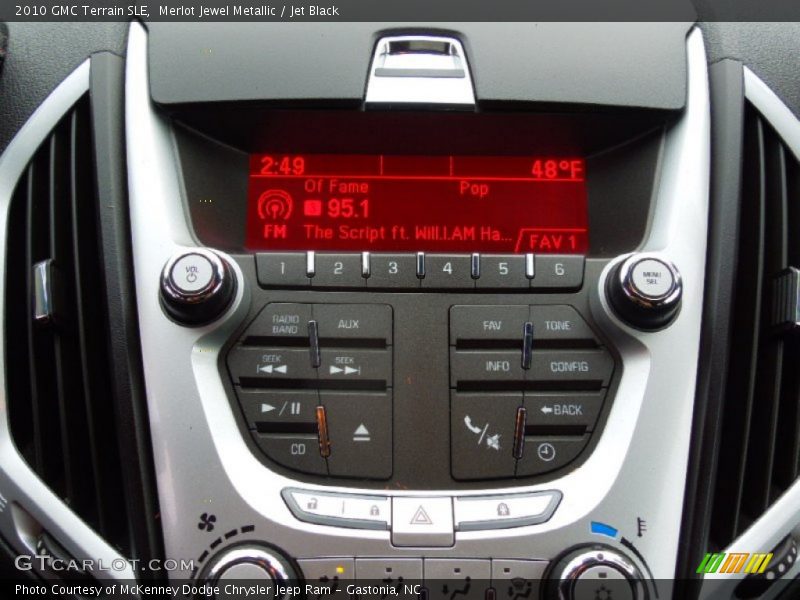Merlot Jewel Metallic / Jet Black 2010 GMC Terrain SLE