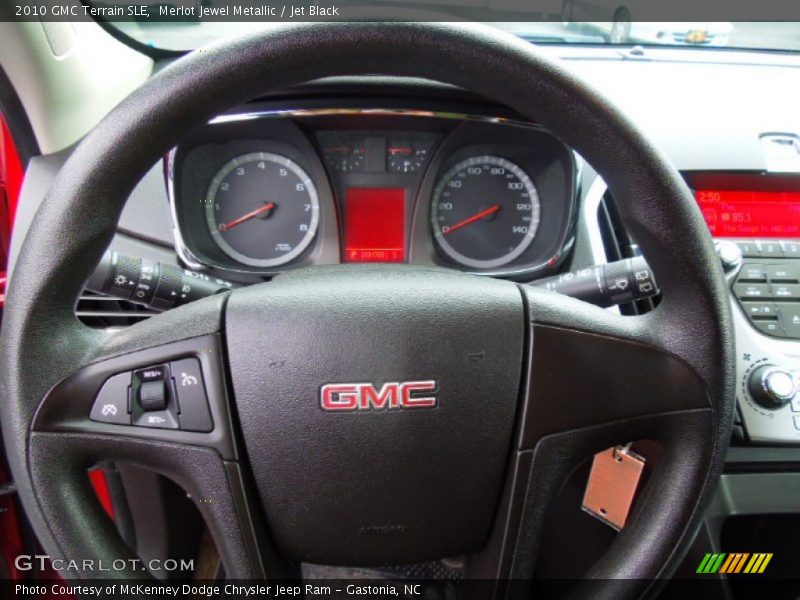 Merlot Jewel Metallic / Jet Black 2010 GMC Terrain SLE