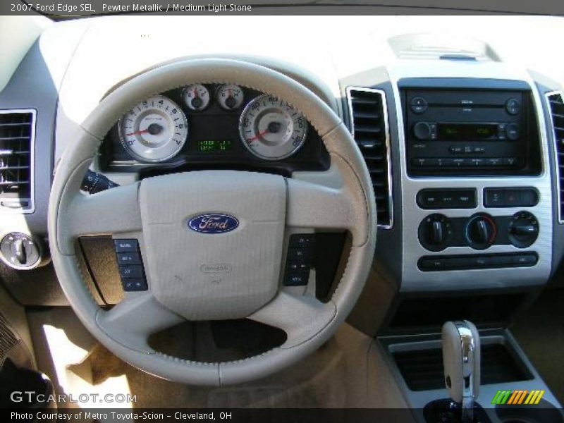 Pewter Metallic / Medium Light Stone 2007 Ford Edge SEL