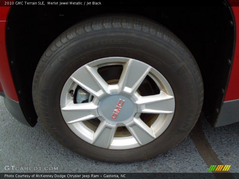 Merlot Jewel Metallic / Jet Black 2010 GMC Terrain SLE