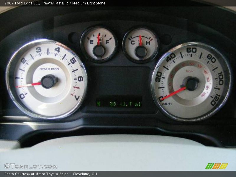 Pewter Metallic / Medium Light Stone 2007 Ford Edge SEL