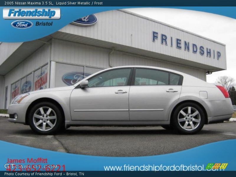 Liquid Silver Metallic / Frost 2005 Nissan Maxima 3.5 SL