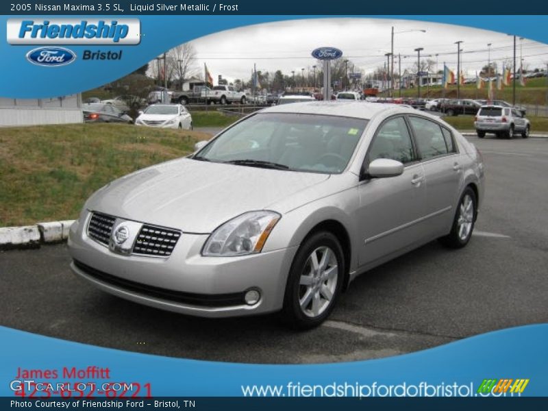 Liquid Silver Metallic / Frost 2005 Nissan Maxima 3.5 SL