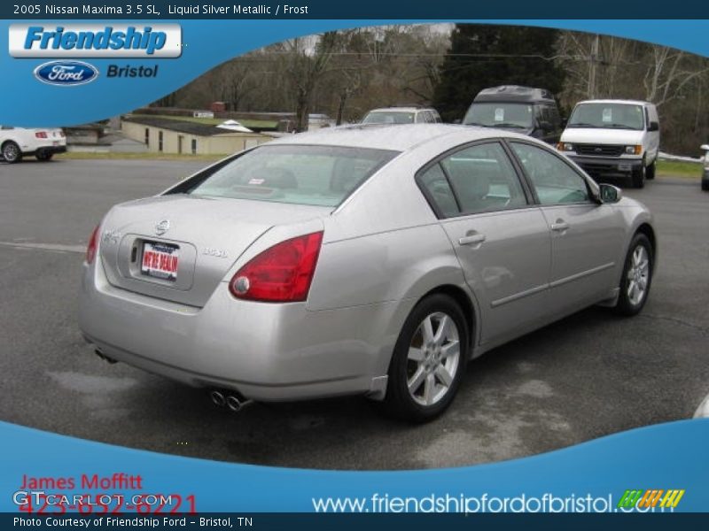 Liquid Silver Metallic / Frost 2005 Nissan Maxima 3.5 SL