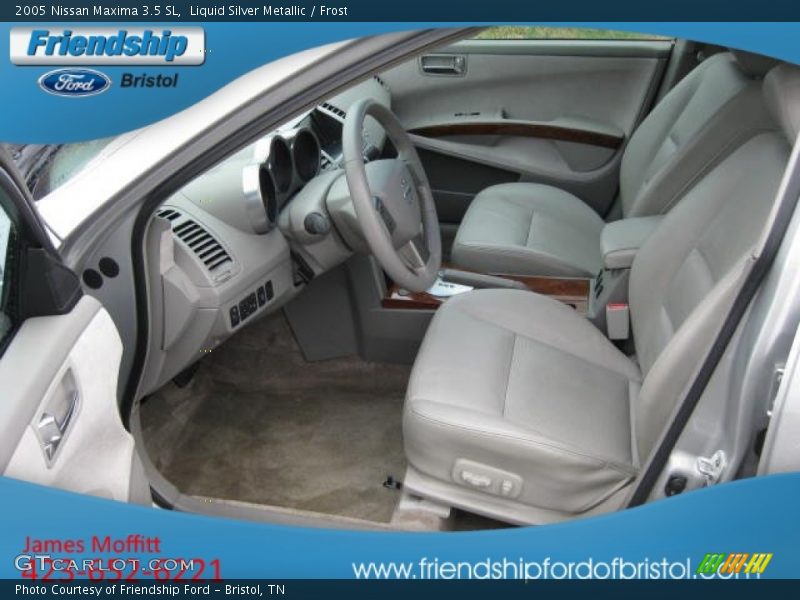 Liquid Silver Metallic / Frost 2005 Nissan Maxima 3.5 SL