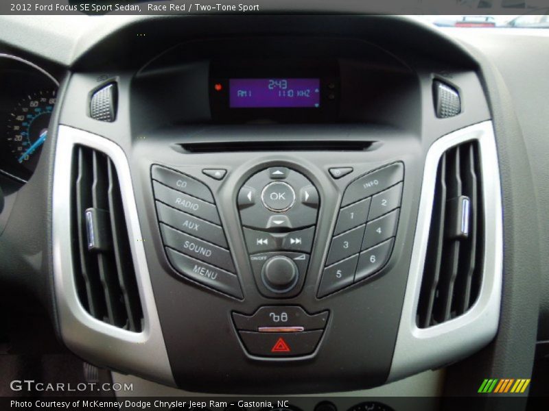 Race Red / Two-Tone Sport 2012 Ford Focus SE Sport Sedan