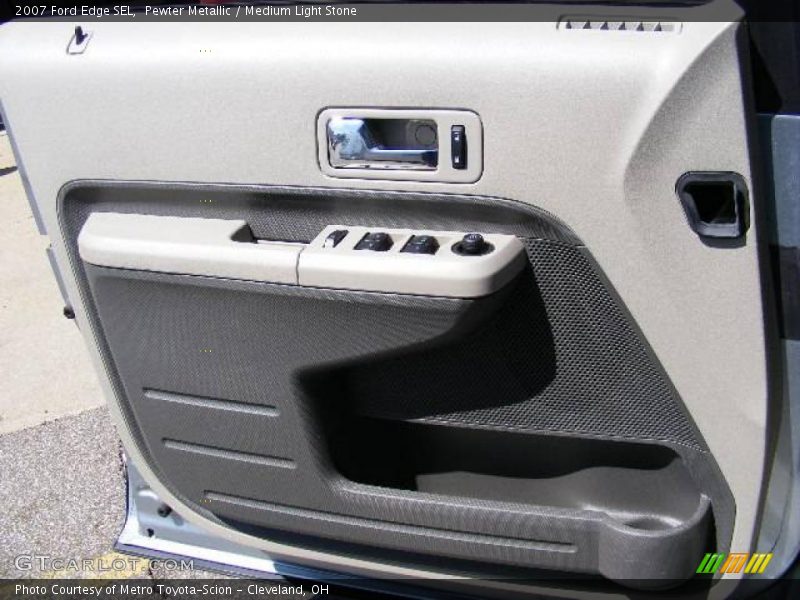 Pewter Metallic / Medium Light Stone 2007 Ford Edge SEL