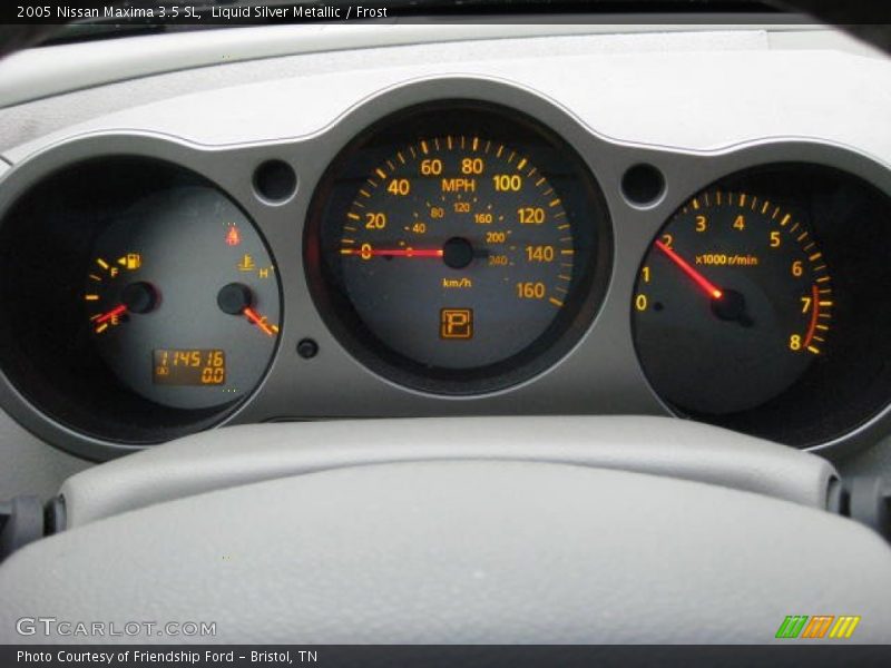Liquid Silver Metallic / Frost 2005 Nissan Maxima 3.5 SL