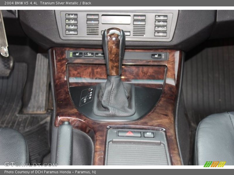 Titanium Silver Metallic / Black 2004 BMW X5 4.4i