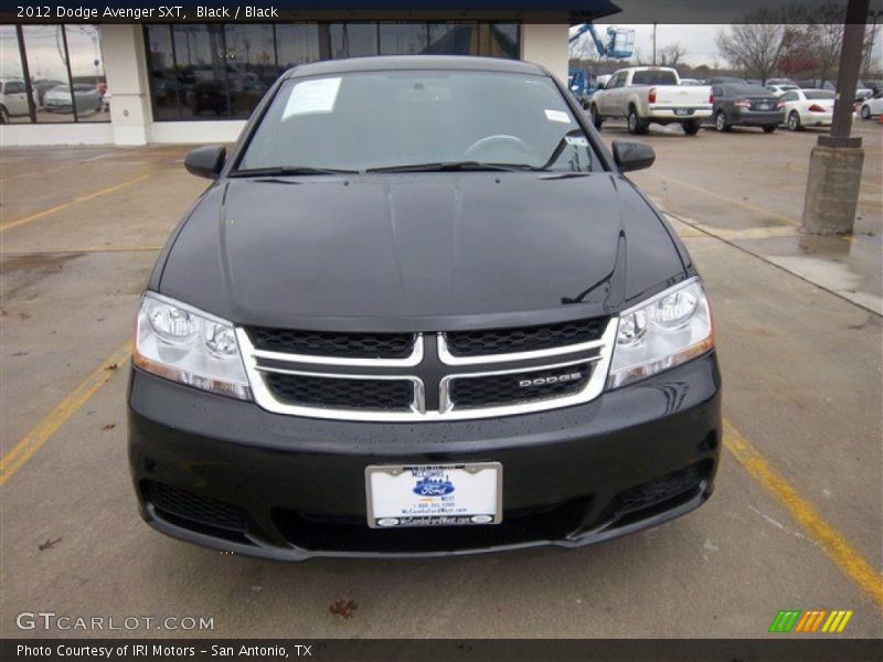 Black / Black 2012 Dodge Avenger SXT