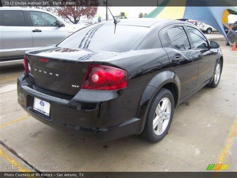 Black / Black 2012 Dodge Avenger SXT