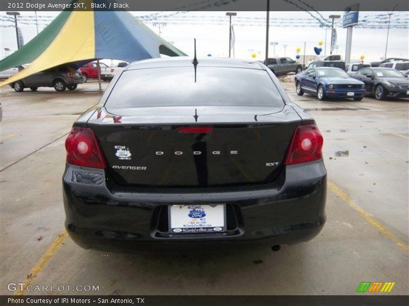 Black / Black 2012 Dodge Avenger SXT