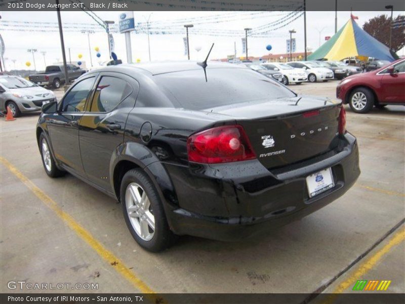 Black / Black 2012 Dodge Avenger SXT