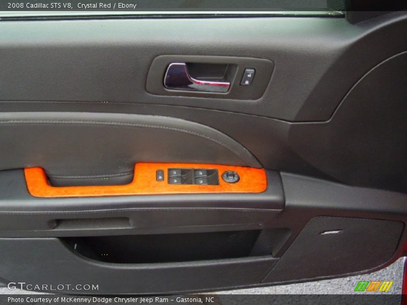 Crystal Red / Ebony 2008 Cadillac STS V8