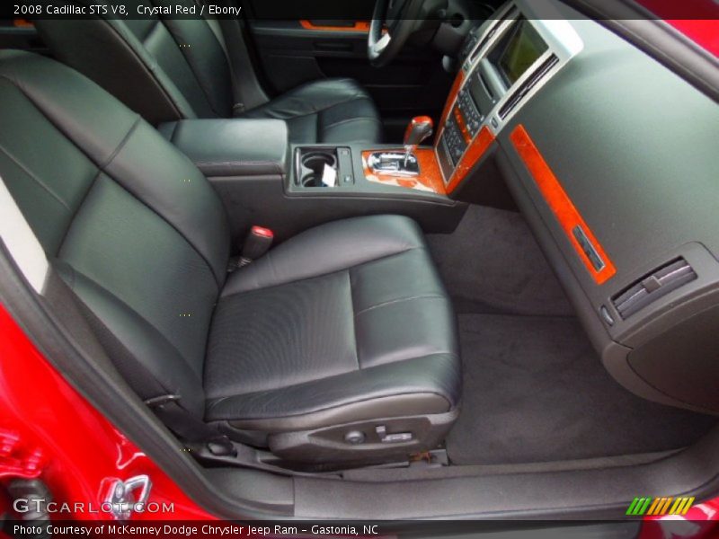 Crystal Red / Ebony 2008 Cadillac STS V8