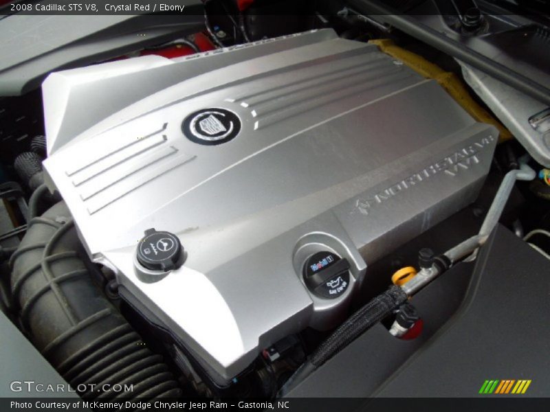 Crystal Red / Ebony 2008 Cadillac STS V8