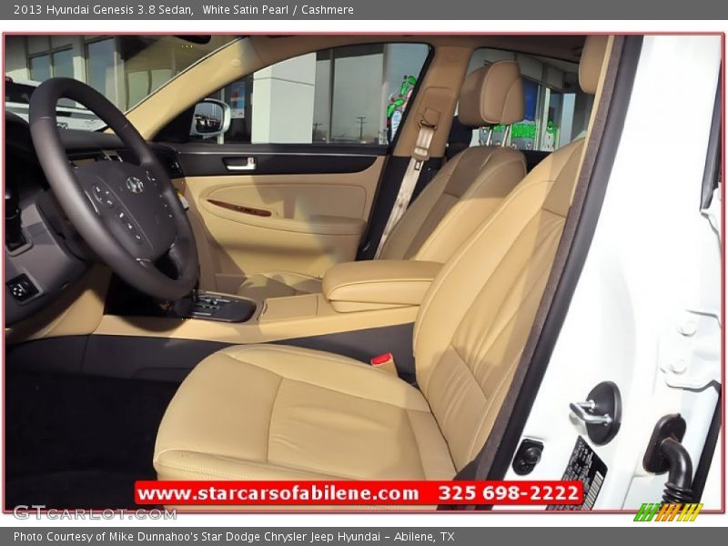 White Satin Pearl / Cashmere 2013 Hyundai Genesis 3.8 Sedan