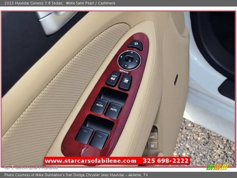 White Satin Pearl / Cashmere 2013 Hyundai Genesis 3.8 Sedan
