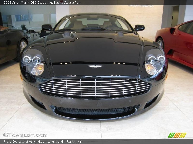 Jet Black / Sahara Tan 2008 Aston Martin DB9 Coupe