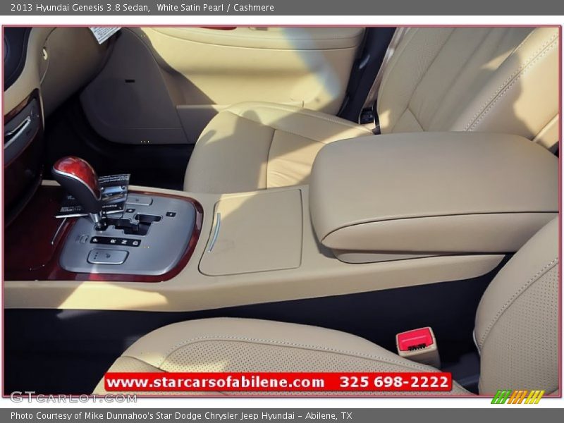 White Satin Pearl / Cashmere 2013 Hyundai Genesis 3.8 Sedan
