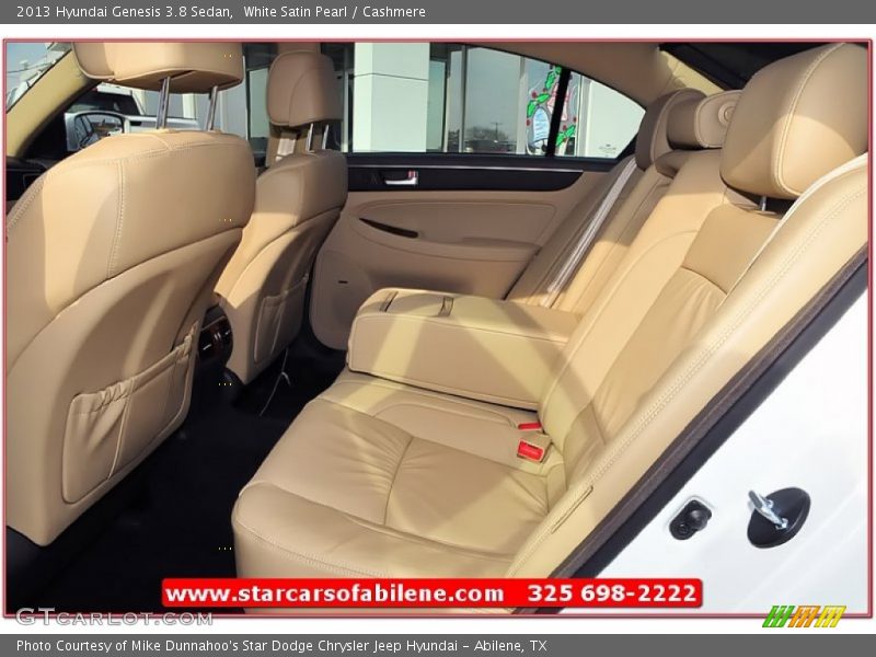 White Satin Pearl / Cashmere 2013 Hyundai Genesis 3.8 Sedan