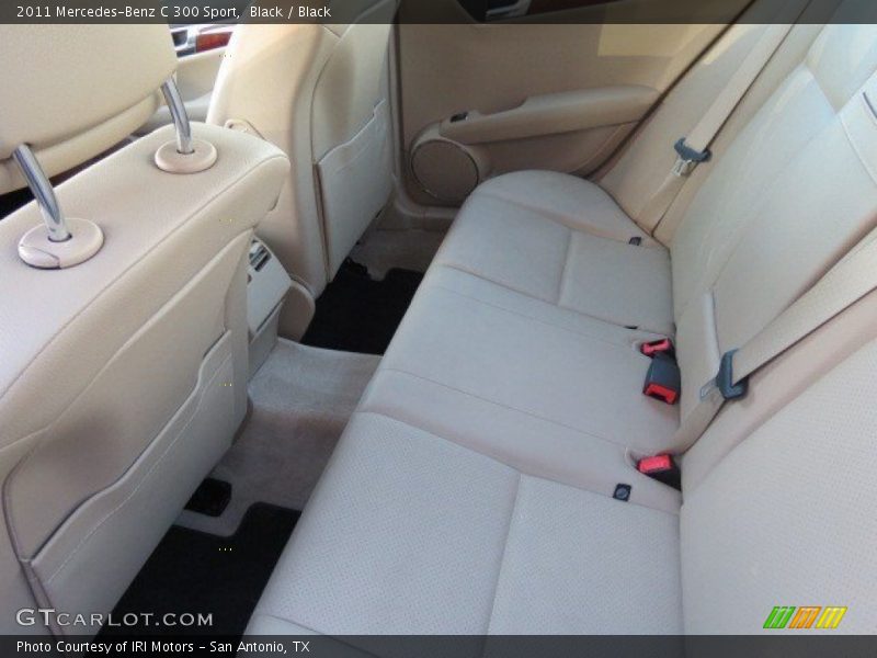 Black / Black 2011 Mercedes-Benz C 300 Sport