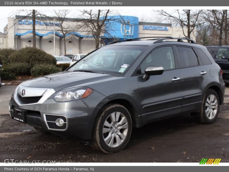 Polished Metal Metallic / Ebony 2010 Acura RDX SH-AWD Technology