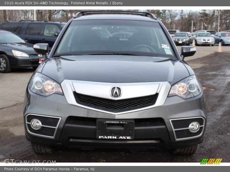 Polished Metal Metallic / Ebony 2010 Acura RDX SH-AWD Technology