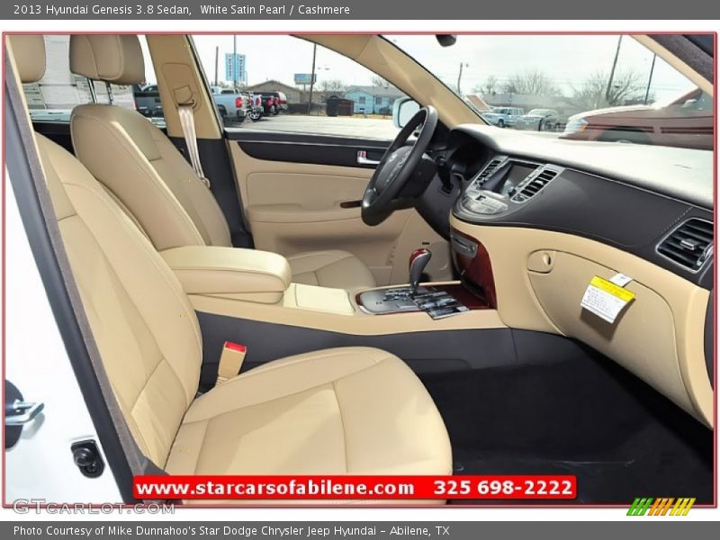White Satin Pearl / Cashmere 2013 Hyundai Genesis 3.8 Sedan