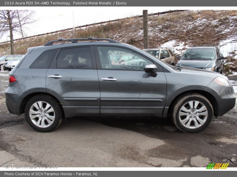 Polished Metal Metallic / Ebony 2010 Acura RDX SH-AWD Technology