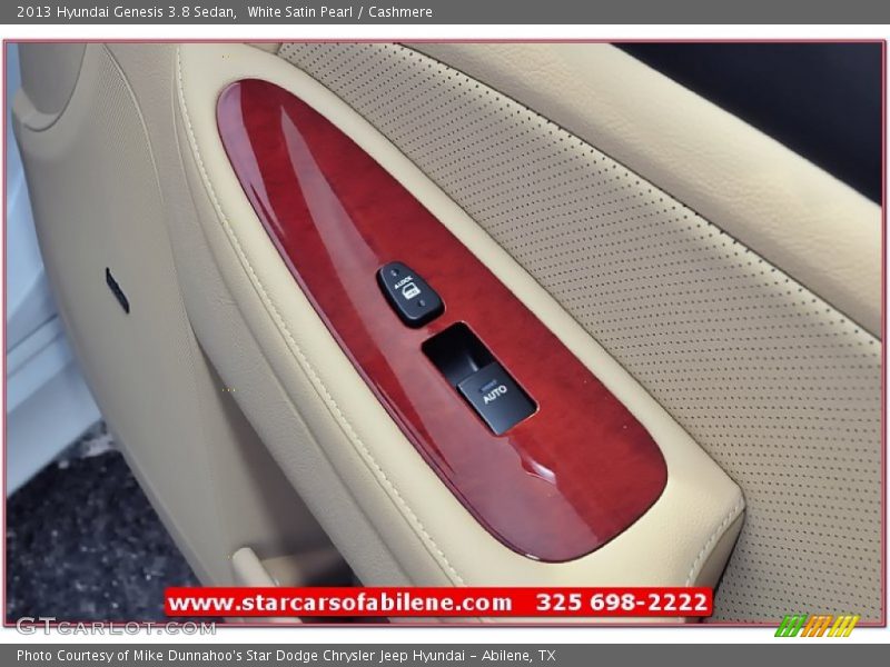 White Satin Pearl / Cashmere 2013 Hyundai Genesis 3.8 Sedan