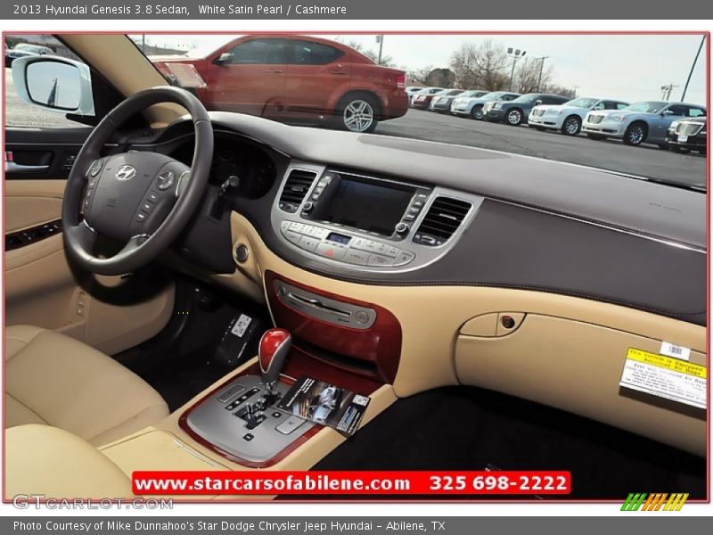 White Satin Pearl / Cashmere 2013 Hyundai Genesis 3.8 Sedan