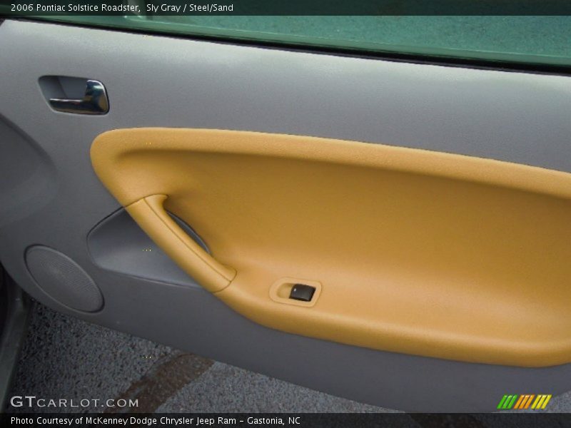 Sly Gray / Steel/Sand 2006 Pontiac Solstice Roadster