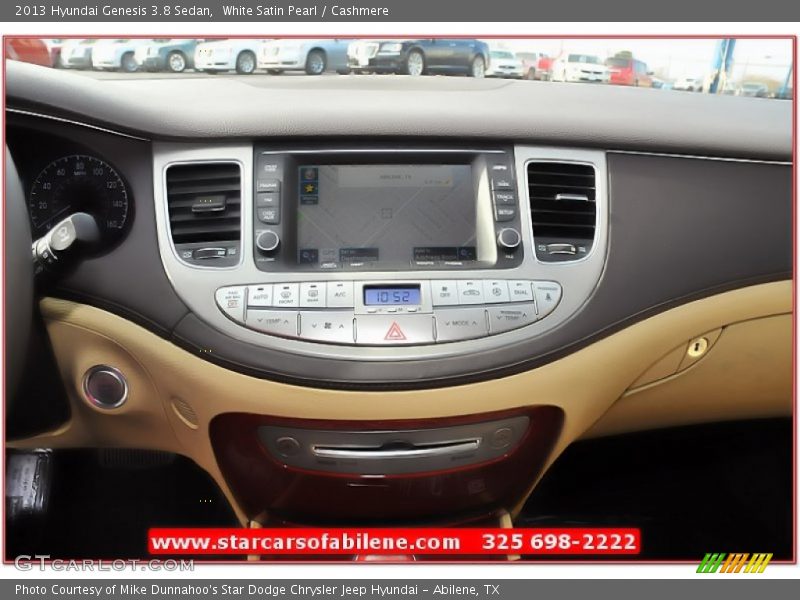 White Satin Pearl / Cashmere 2013 Hyundai Genesis 3.8 Sedan