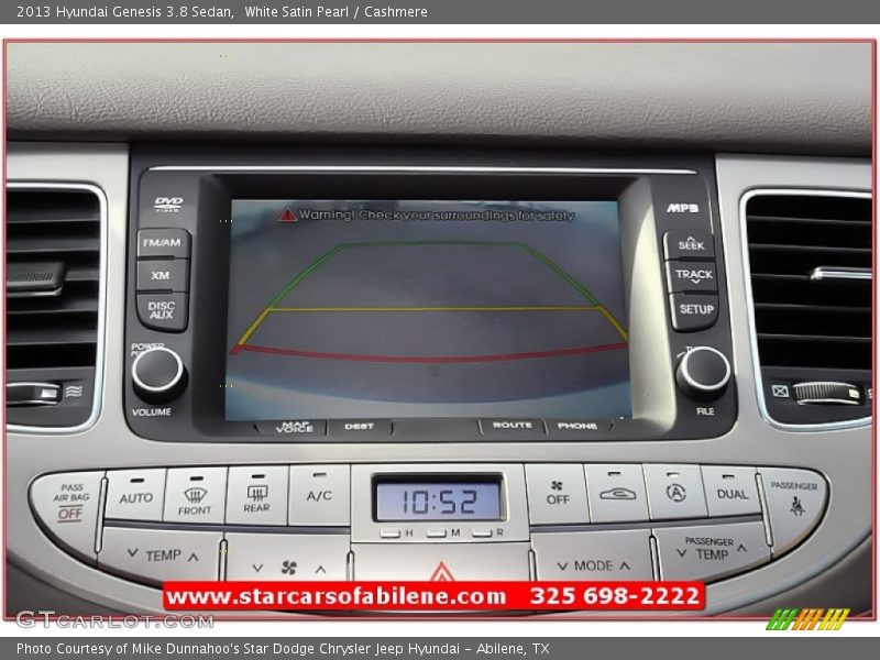 White Satin Pearl / Cashmere 2013 Hyundai Genesis 3.8 Sedan