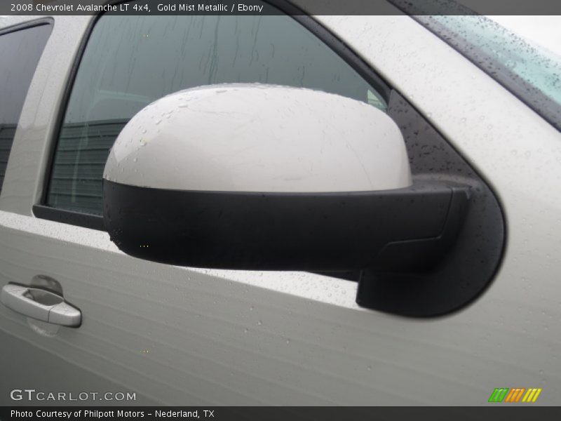 Gold Mist Metallic / Ebony 2008 Chevrolet Avalanche LT 4x4