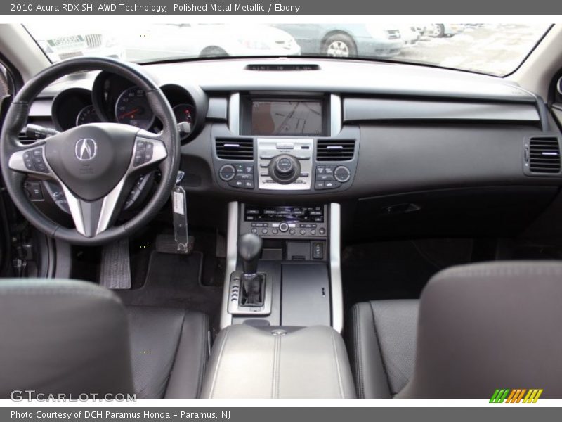 Polished Metal Metallic / Ebony 2010 Acura RDX SH-AWD Technology