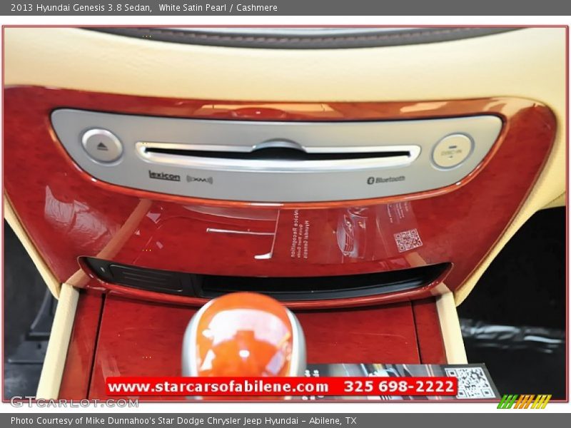 White Satin Pearl / Cashmere 2013 Hyundai Genesis 3.8 Sedan