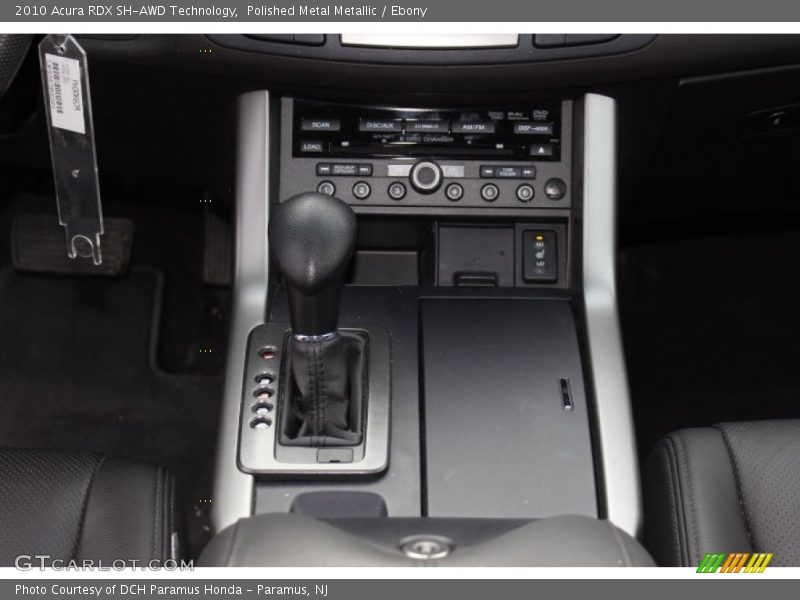 Polished Metal Metallic / Ebony 2010 Acura RDX SH-AWD Technology