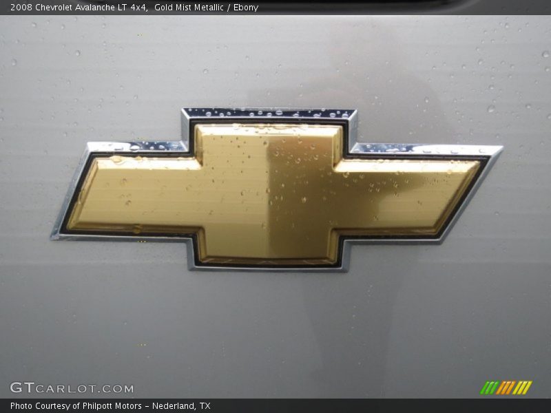 Gold Mist Metallic / Ebony 2008 Chevrolet Avalanche LT 4x4