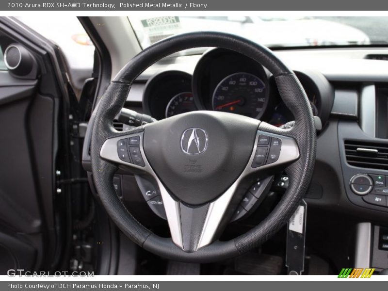 Polished Metal Metallic / Ebony 2010 Acura RDX SH-AWD Technology