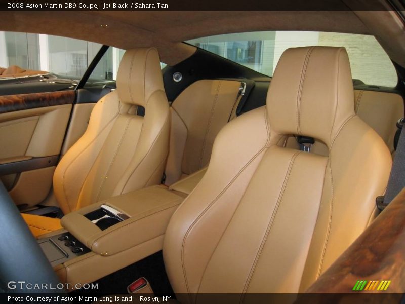 Jet Black / Sahara Tan 2008 Aston Martin DB9 Coupe