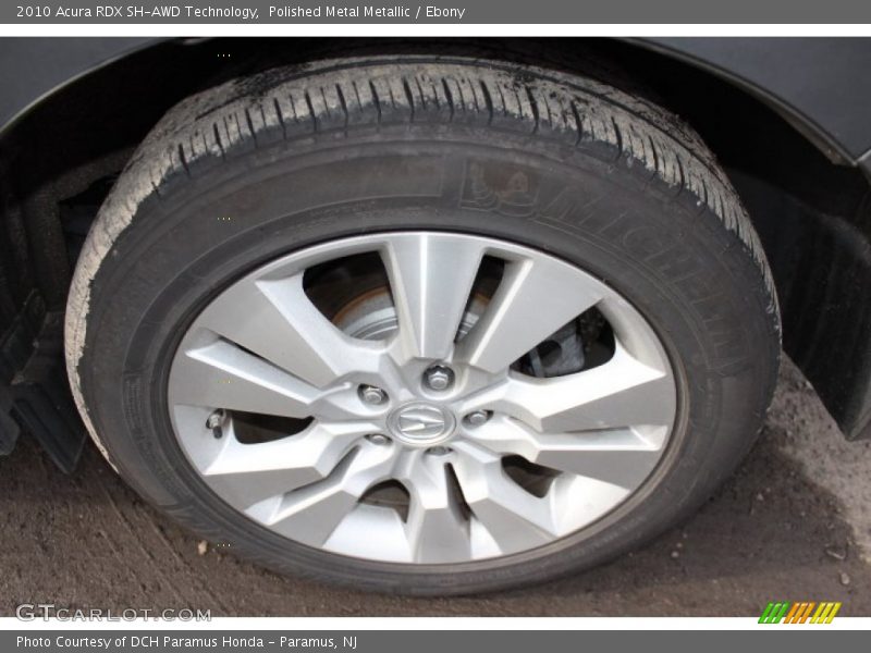 Polished Metal Metallic / Ebony 2010 Acura RDX SH-AWD Technology