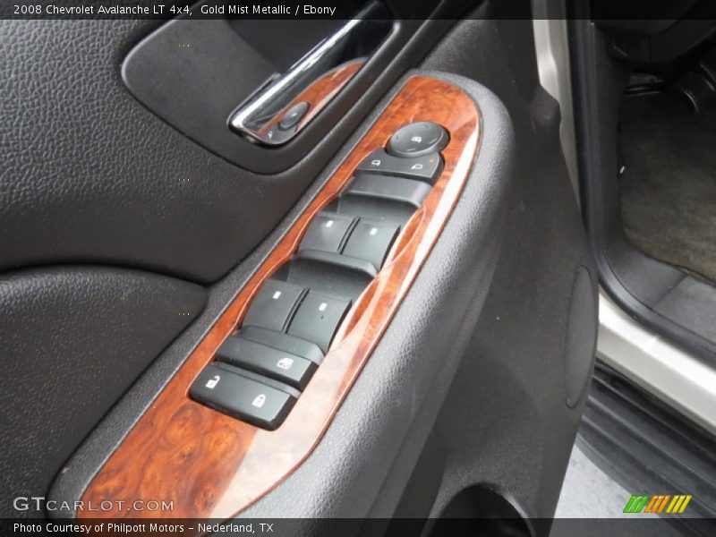 Gold Mist Metallic / Ebony 2008 Chevrolet Avalanche LT 4x4