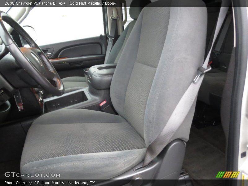 Gold Mist Metallic / Ebony 2008 Chevrolet Avalanche LT 4x4
